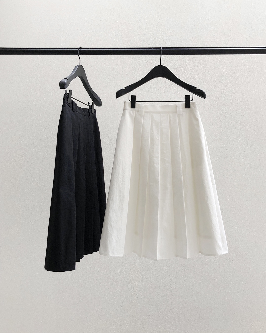 cotton pleats skirt